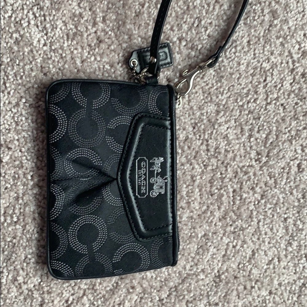 New Coach wristlet